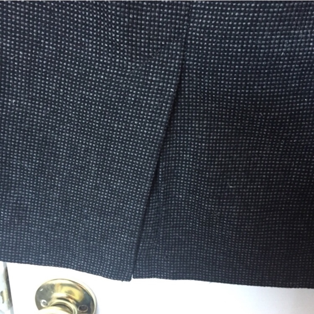 Dalia Collection Tweed Pencil Skirt Black 10 - Picture 5 of 6